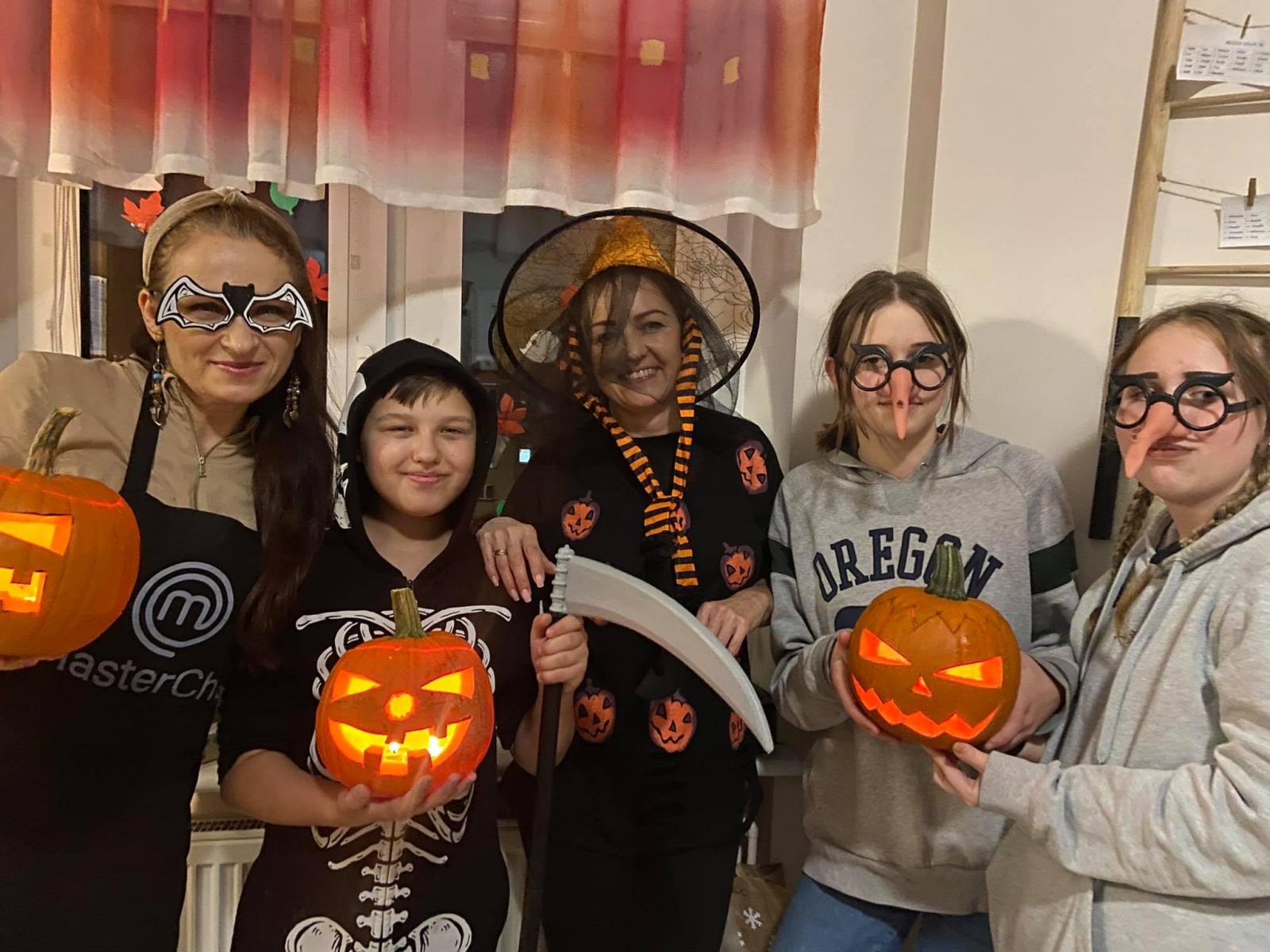 Warsztaty halloweenowe w Placówkach Socjalizacyjnych
