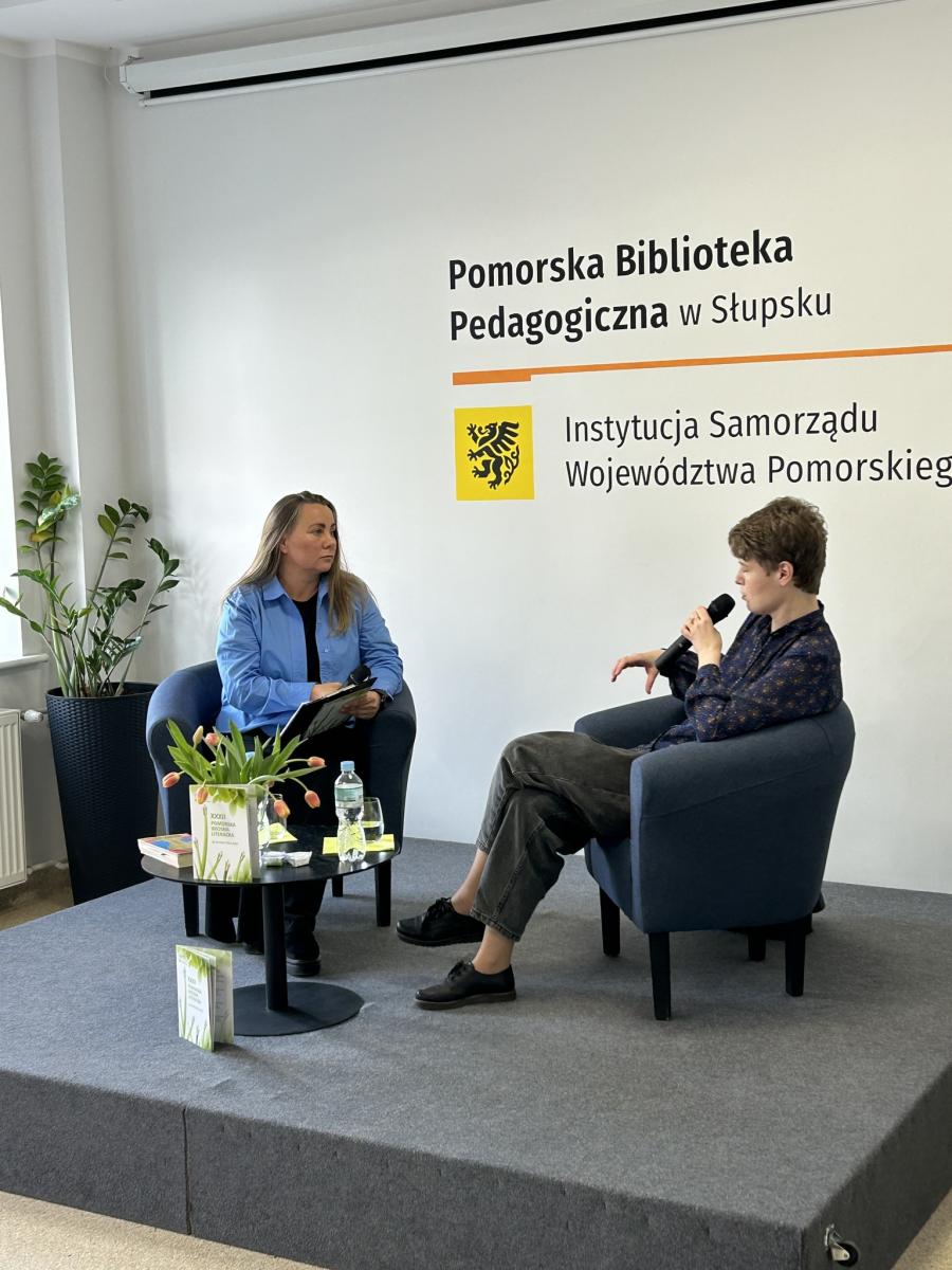 Spotkanie literackie w ramach XXXII Pomorskiej Wiosny Literackiej
