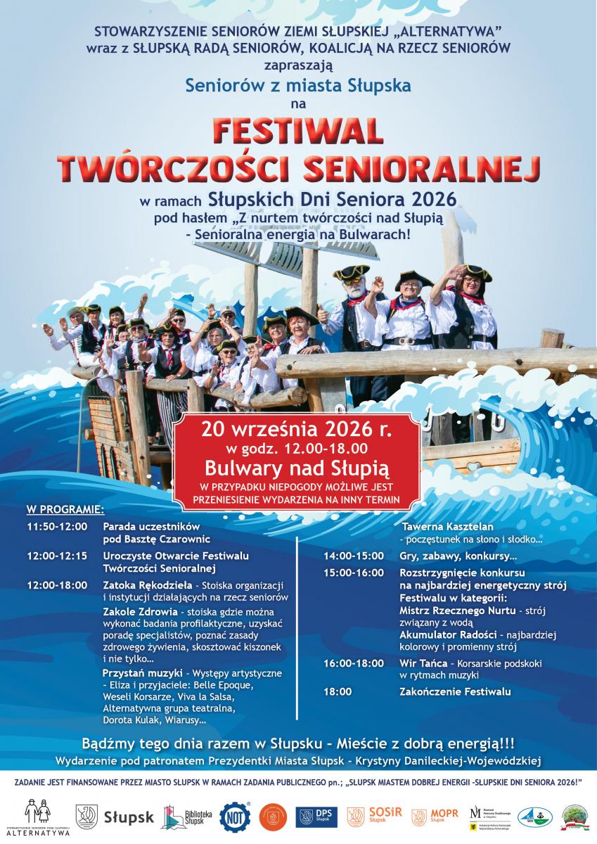 Festiwal Twórczości Senioralnej w ramach Słupskich Dni Seniora 2026