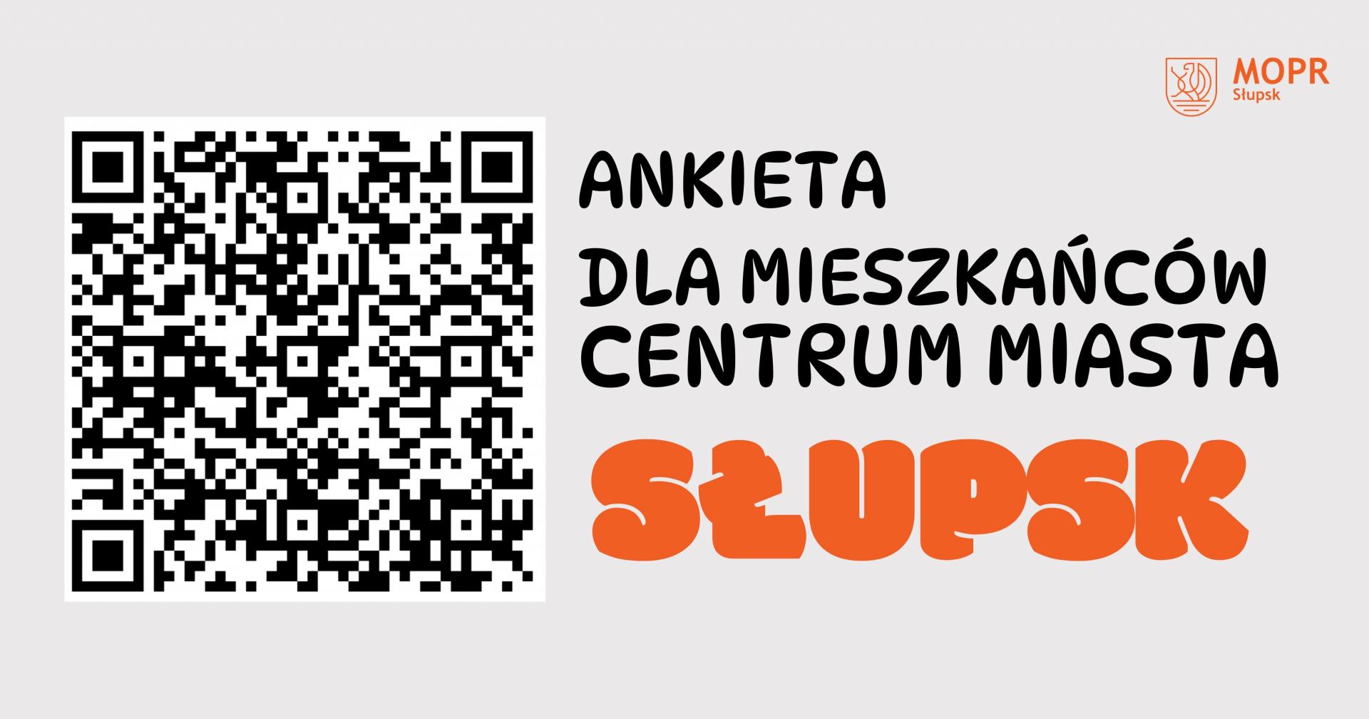 Ankieta z kodem QR do zeskanaowania