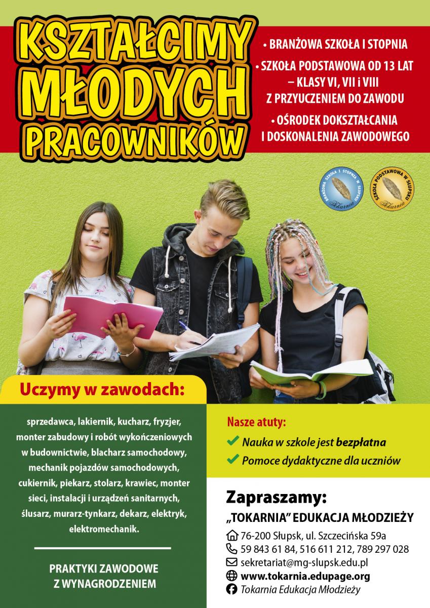 Zdobądź zawód, pewną przyszłość i doświadczenie – MOPR w Słupsku poleca