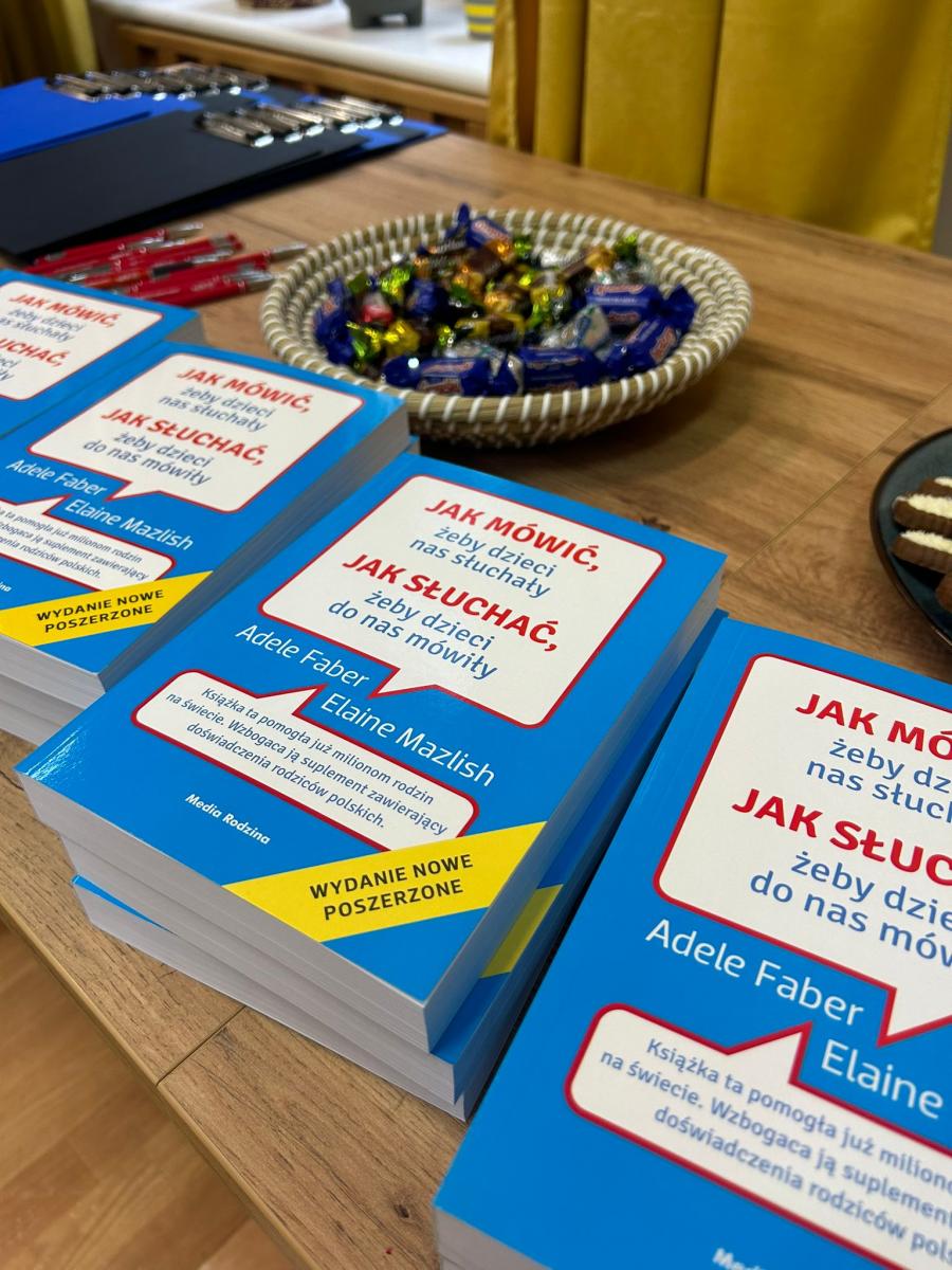 Książki na warsztaty Szkoała dla Rodzica