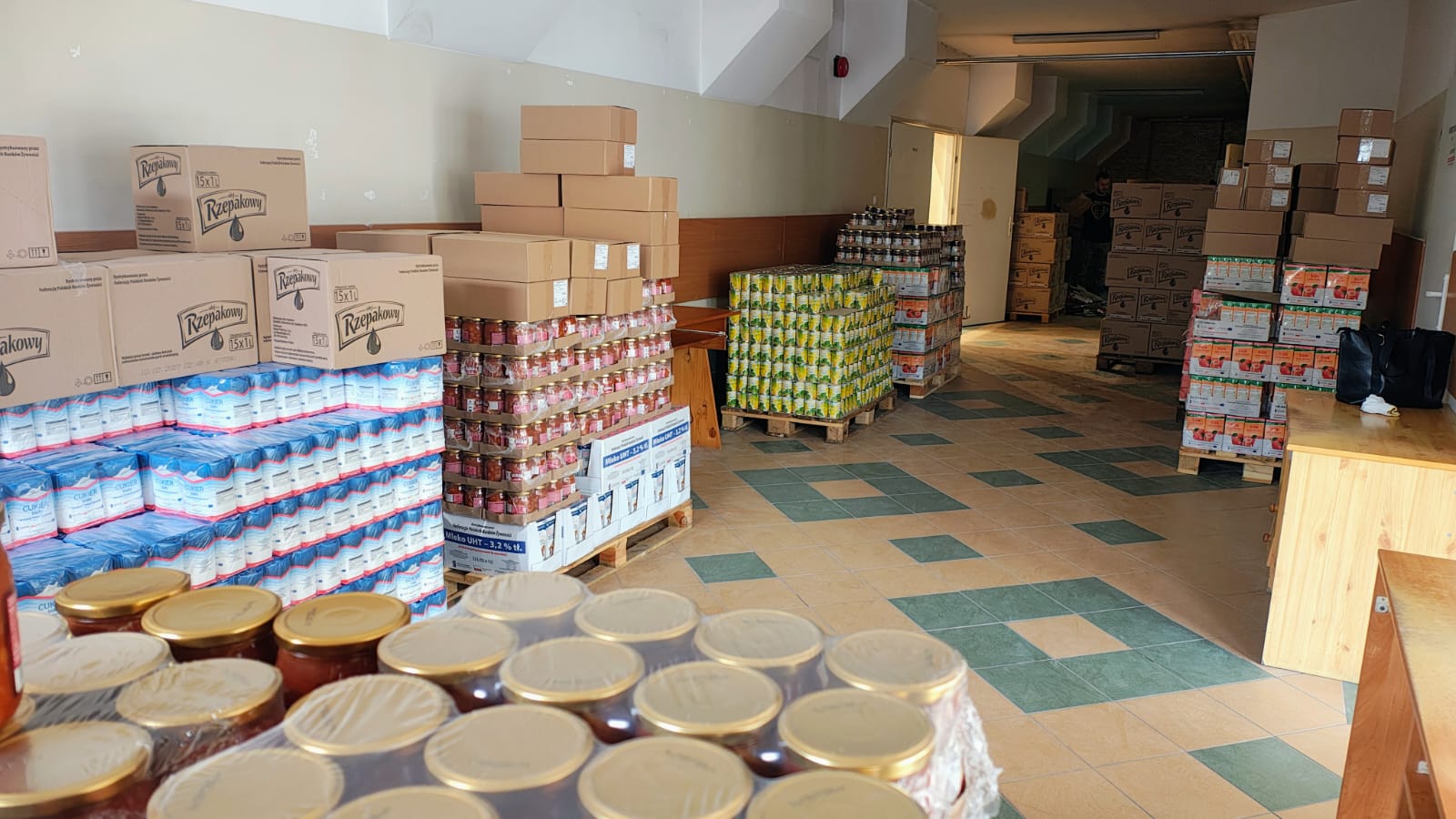 punkt wydawania żywności