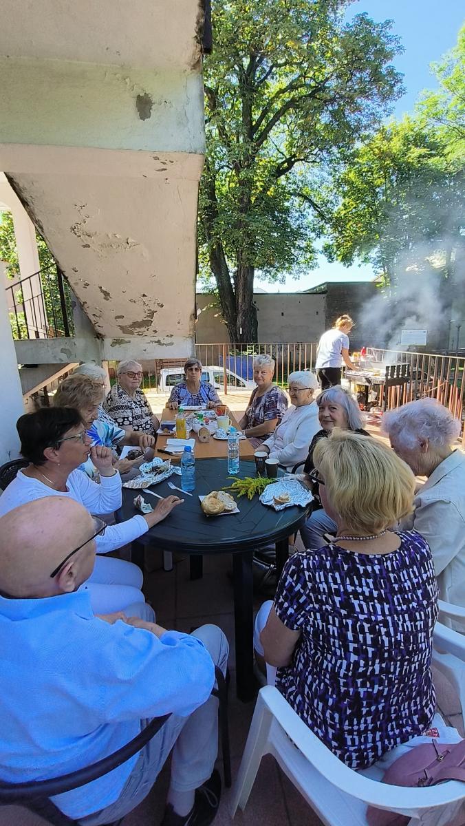 Grill seniorów w DDPS 