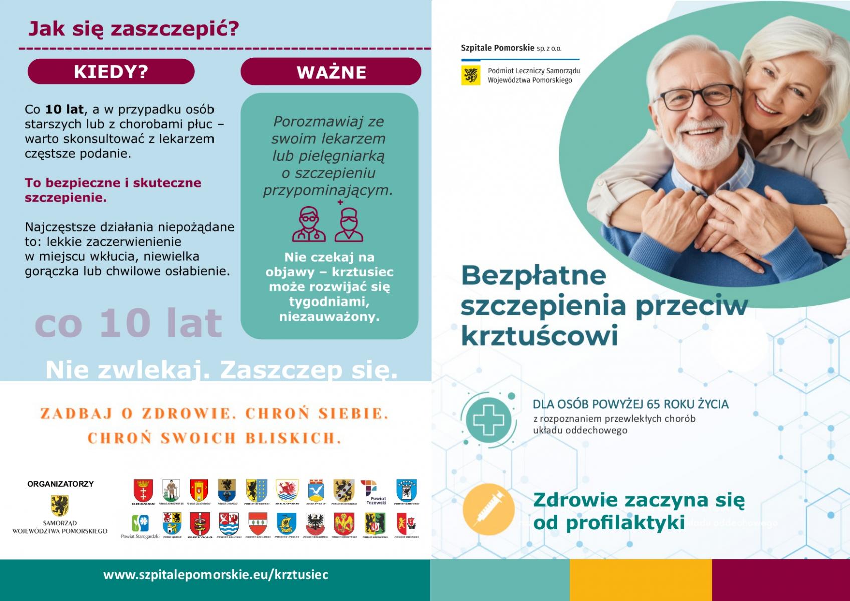 ulotka informacyjna dot szczepień na krztuśca