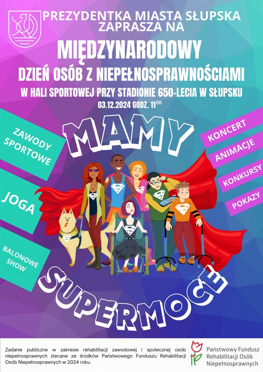 Polecamy wydarzenie - Międzynarodowy Dzień Osób z Niepełnosprawnościami
