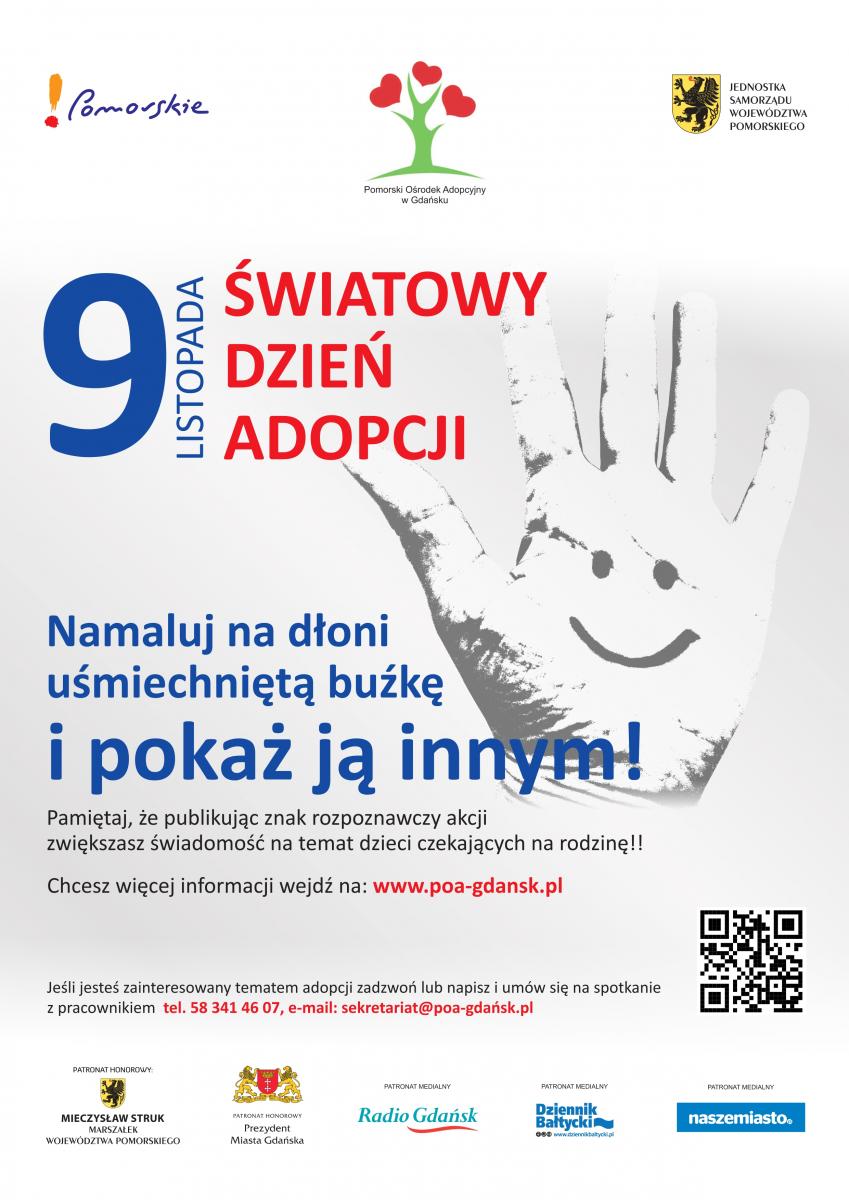 9 listopada - Światowy Dzień Adopcji