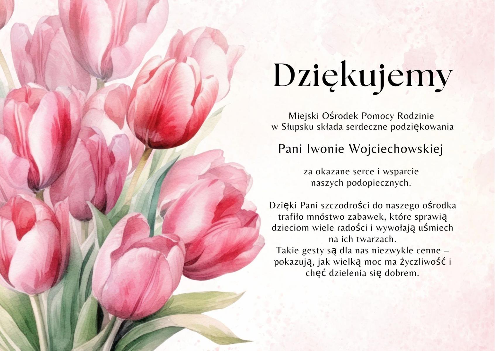 Podziękowania