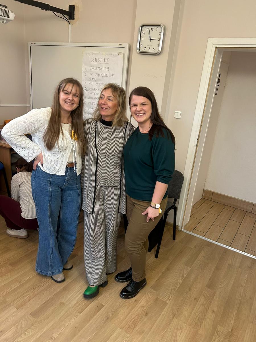 Szkolenie realizatorów »Szkoła dla Rodziców« – III moduł - pracownicy MOPR z prowadzącą