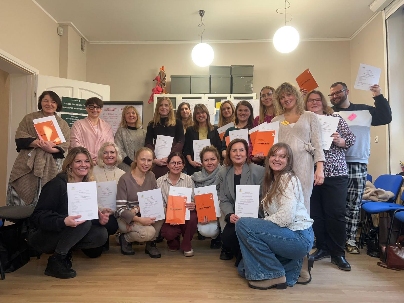 Grupa szkoleniowa - Szkolenie realizatorów »Szkoła dla Rodziców« – III moduł