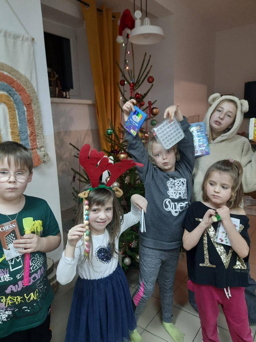 Podziękowania dla Szkoły Podstawowej nr 9 za zbiórkę dla dzieci z Placówki nr 4