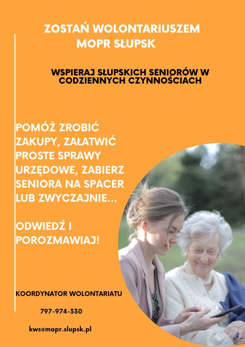 Zostań wolontariuszem MOPR Słupsk!